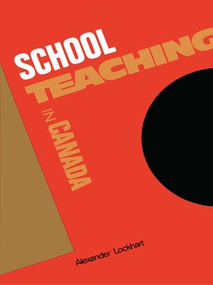 cover image of School Teaching in Canada